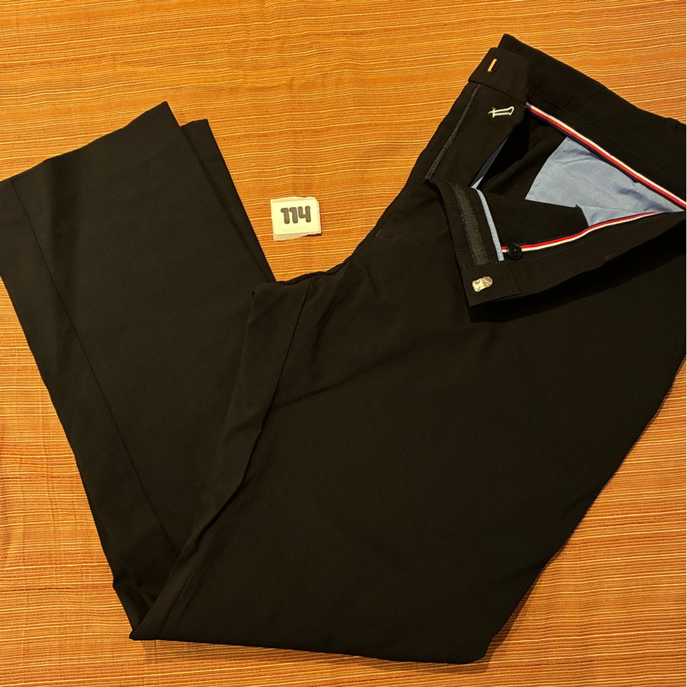 Tommy Hilfiger Men's Black Dress Pants